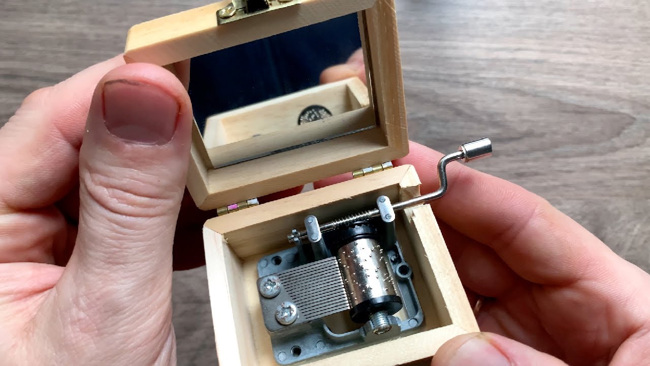 Music Box Unpacking Mechanical Musical Instrument R3 Sound From Music Box Unpacking Mechanical Musical Instrument R3 Sound From