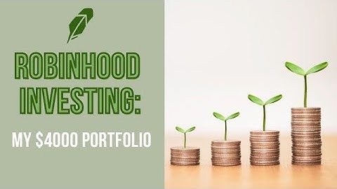 Robinhood Investing My $4000 Robinhood Portfolio