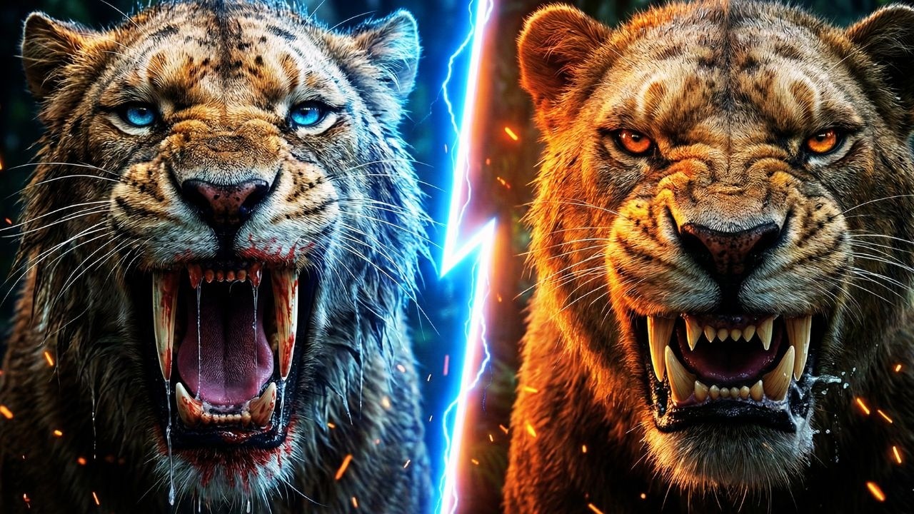 Пять крупнейших доисторических кошек: полтонны чистой мышечной массы!