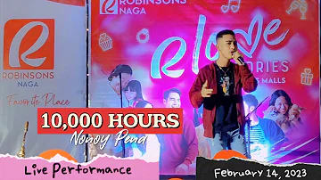 Nonoy Peña - 10,000 Hours (Live in Robinsons Place Naga)