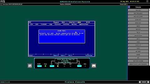 INMARSAT-C Link Test