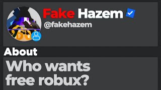 Fake Hazem Is Scamming People