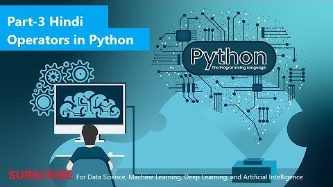Python Programming Part-3 | Operators in Python | RC Studio Hindi #python #rcstudiohindi #rcstudio