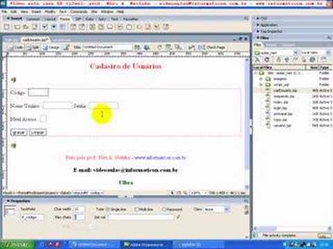 aula 69 java ee - Definindo size e maxlength no JSP