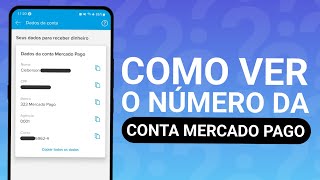 Como Ver O Nmero Da Conta No Mercado Pago agncia Conta E Dgito