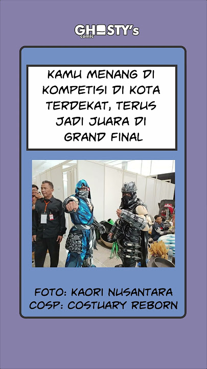 Jadi cosplayer berprestasi! #cosplay #anime