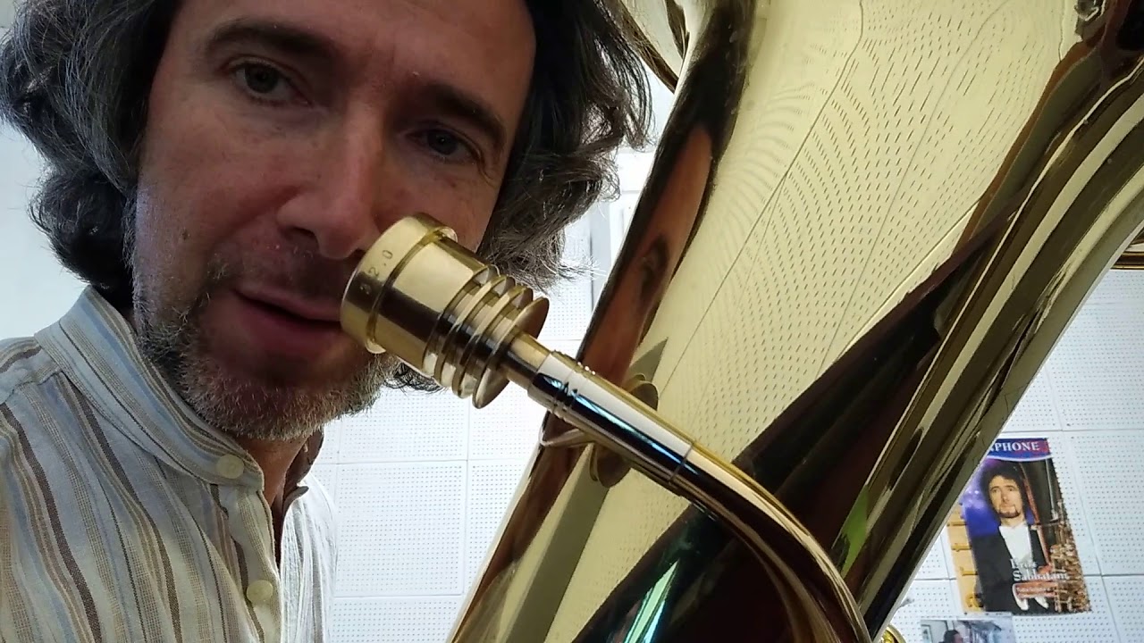 F tuba mouthpiece by Claudio Di Censo YouTube