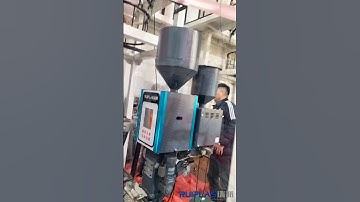 film extrusion machine with automatic single winder. #machine #factoryproducts #factory