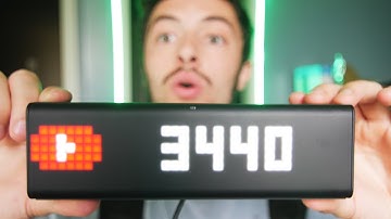The Live YouTube Subscriber Counter Clock!!! (LaMetric Wifi Clock)
