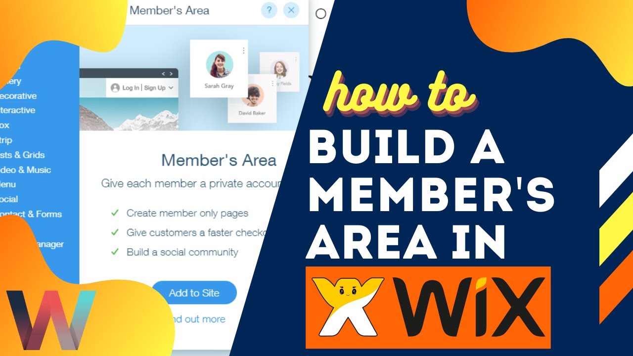 How To Build A Members Area In Wix Episode 4 Wix Training Tutorial