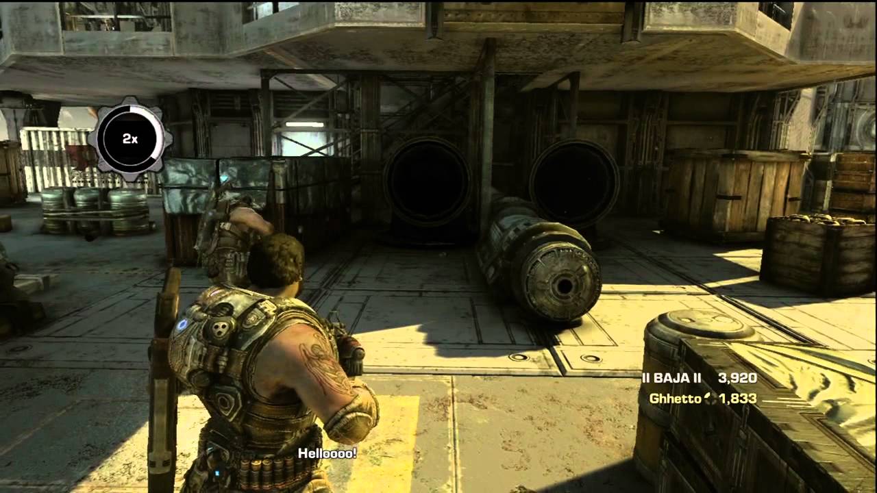 GEARS OF WAR 3 Easter Egg - Golden Chicken !
