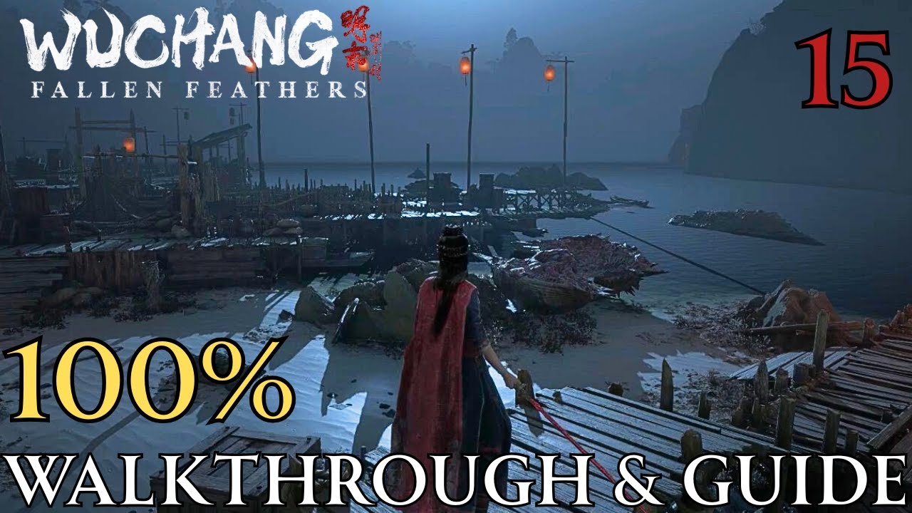 Учан Падшие Перья 100% Часть 15 Гора Чжэньу: Обзорная площадка на пароме и особняк Бай Прохождени...