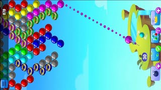 Bubble shooter win 🏆 tricks/bubble shooter interesting 😱 trending gameplay screenshot 2