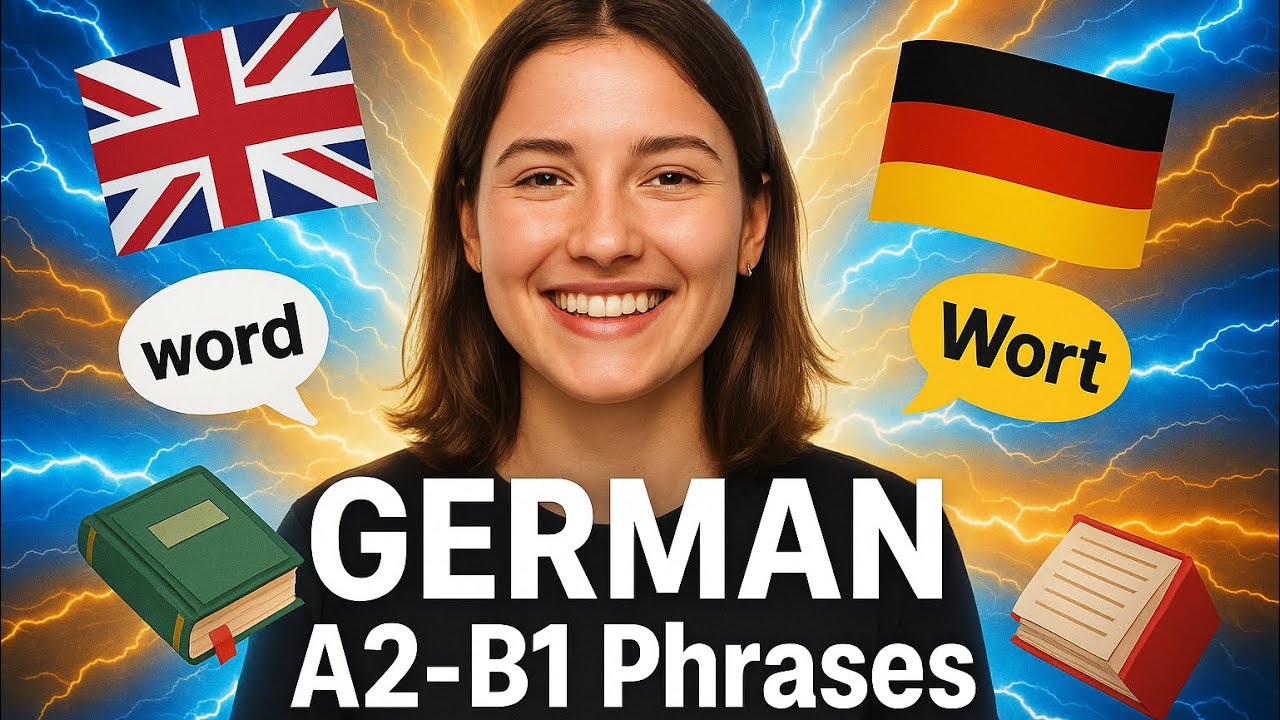 50 Essential GERMAN Phrases Every A2-B1 Learner MUST Know! (Part 4 ...