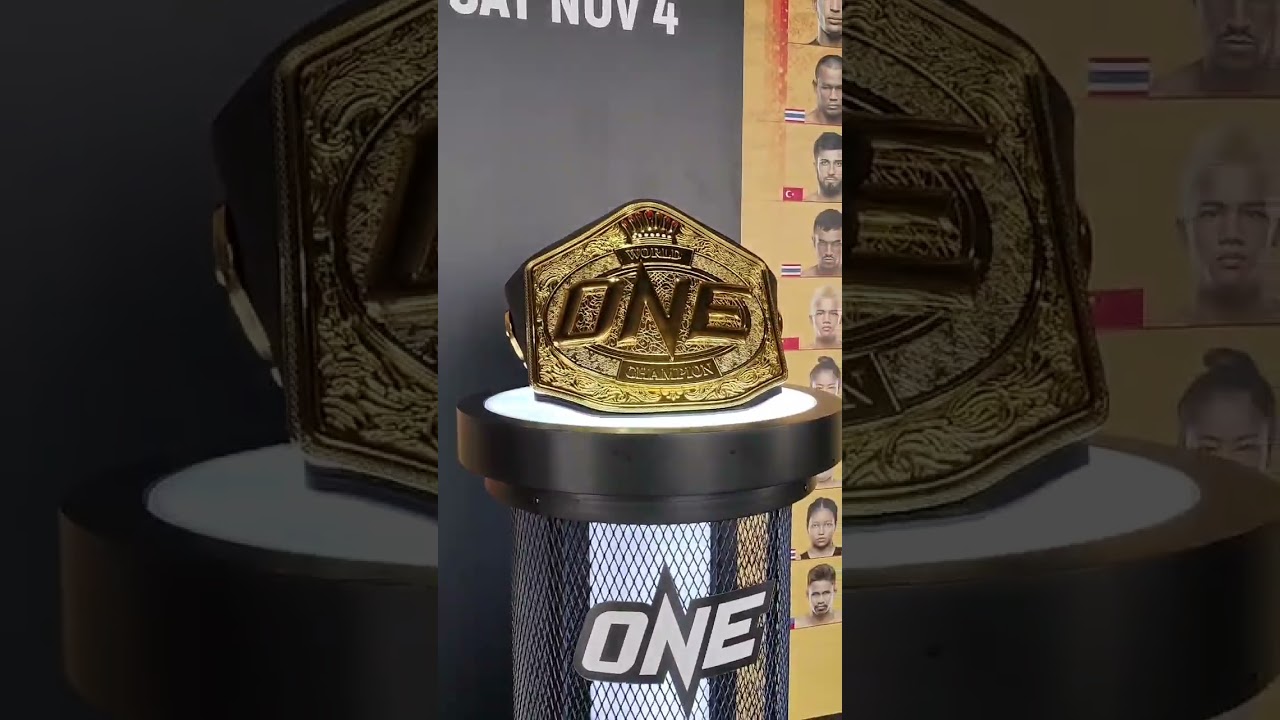 Best Championship Belt in Combat Sports Ever!👀 