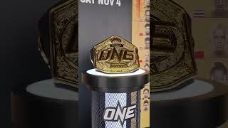 Best Championship Belt in Combat Sports Ever!👀 #onechampionship #ufc #mma #mmaindia #ufcindia