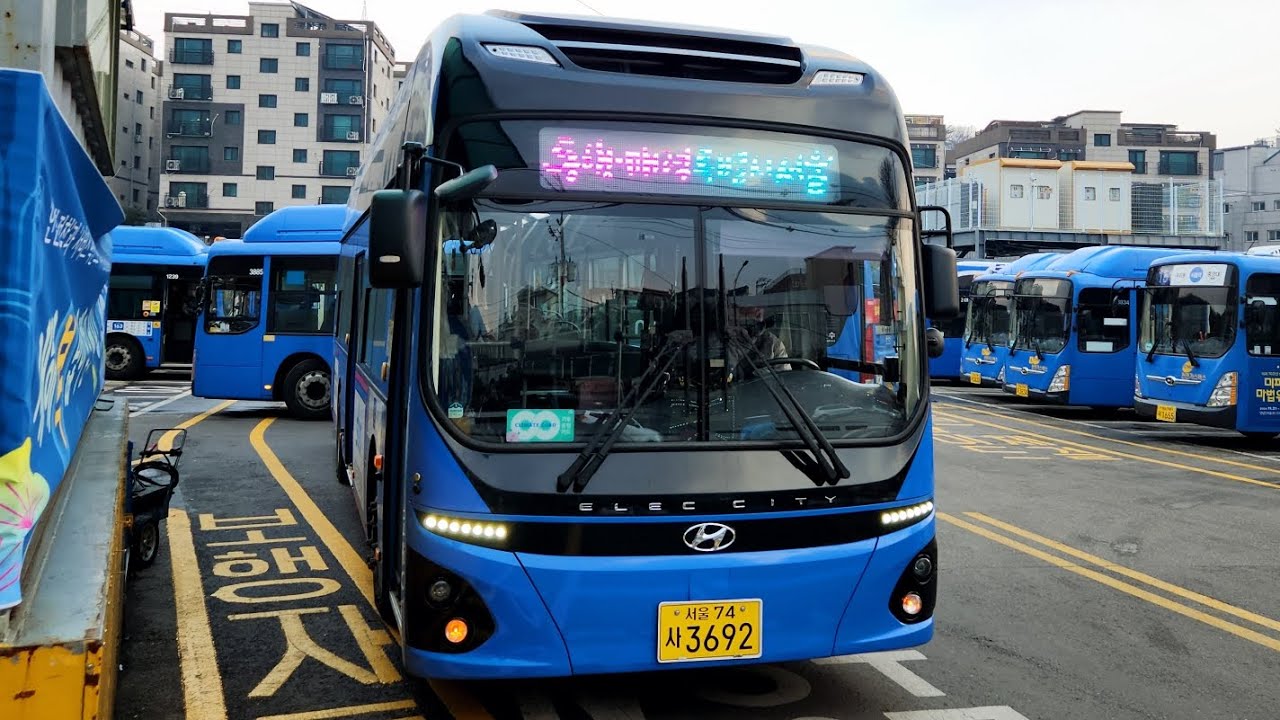 동아운수 151번 3692호 2023.12식 일렉시티2 차량 주행영상