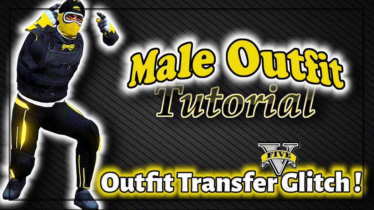 GTA5 Male Components I *NEW* Male Modded Outfit! (Invisible, Tron Pants & More!) Transfer Glitch