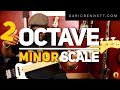 How to play two 2 octave minor scale  bass guitar tips daric bennetts bass lessons