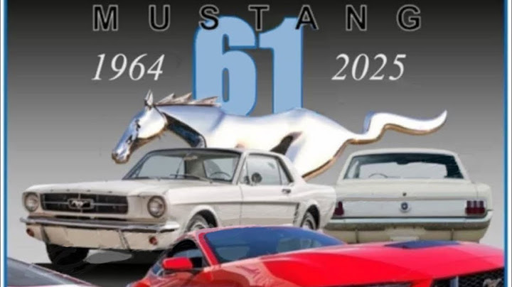 Raduno per il 61° anniversario di Mustang Philippines!