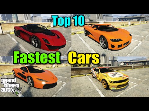 Fastest Cars in GTA 5 Story Mode: Best GTA Cars Ranked List