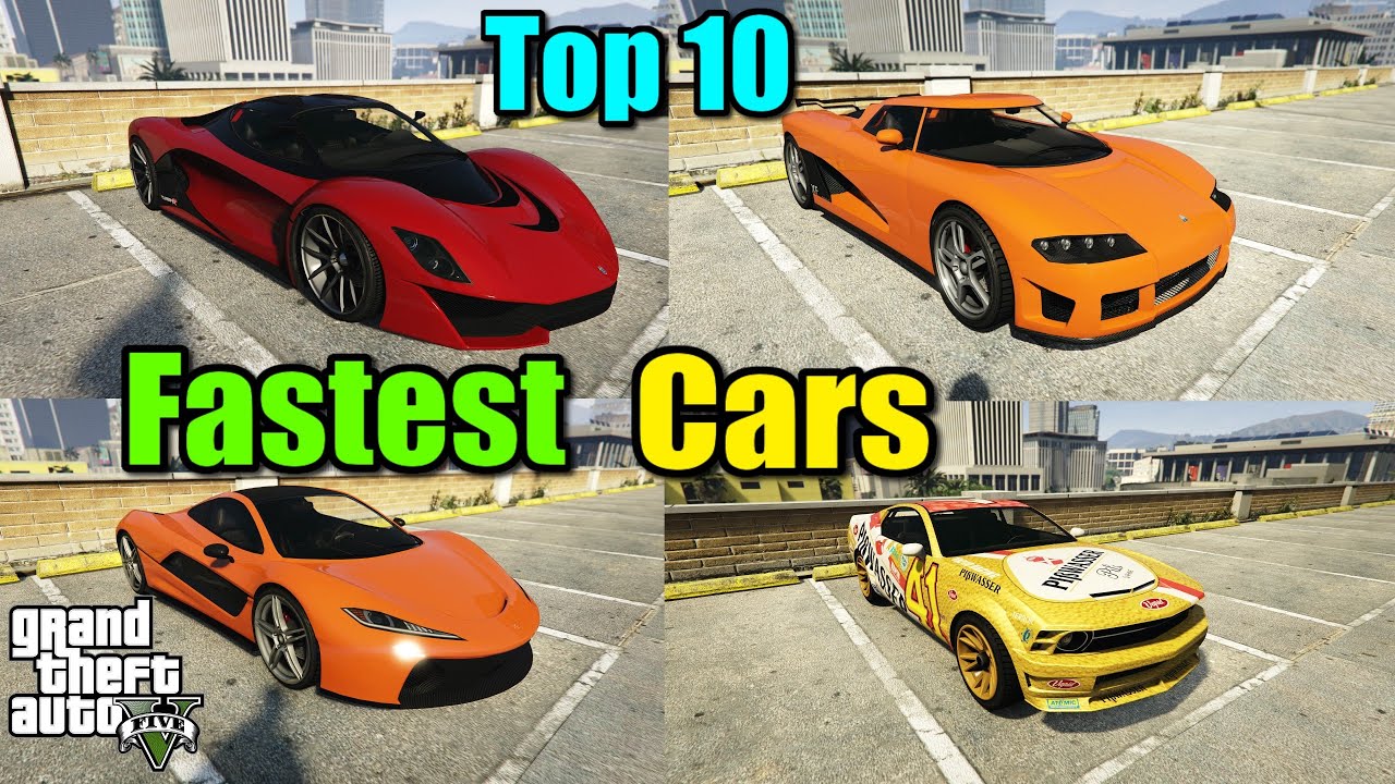 Top 10 Fastest Cars In GTA 5 Story Mode 2024 YouTube