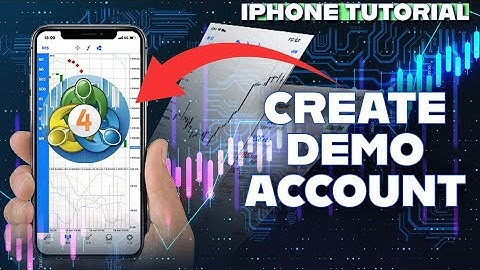 How to Create Demo Account in Metatrader 4 in iPhone 2025?