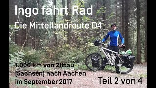 Radreise Mittellandroute D4 Teil 2 von 4