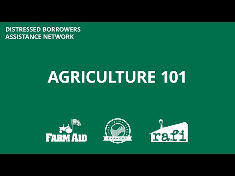 Agriculture 101 (DBAN Gathering Training)
