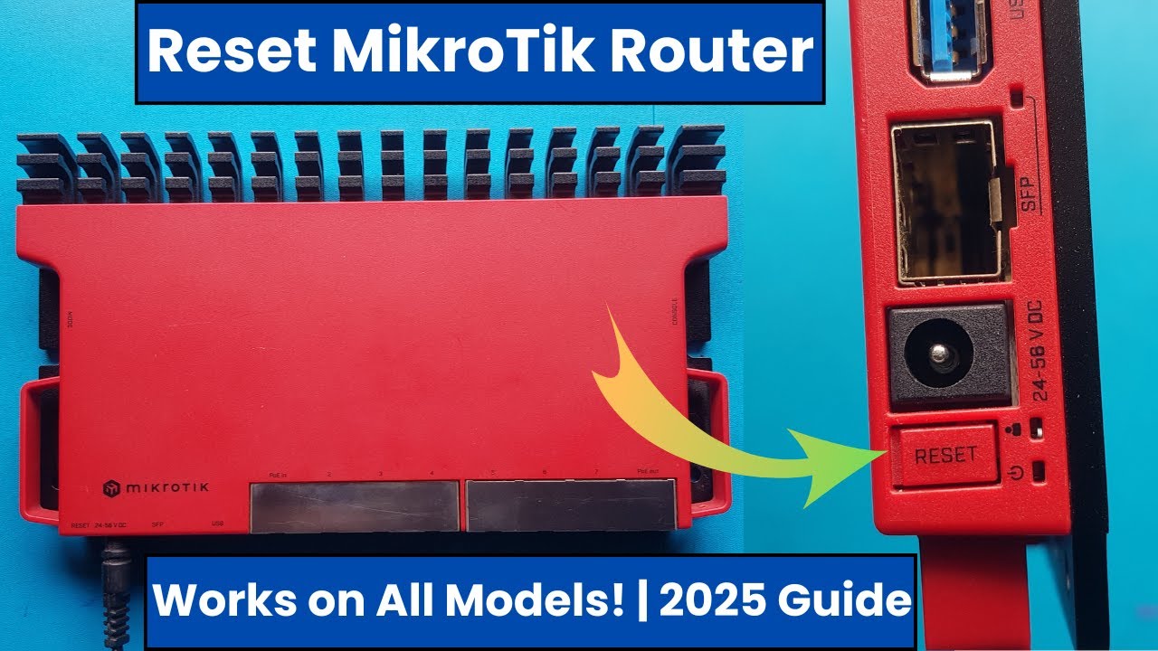 🔥🔥 MikroTik L009UiGS-RM - How to Reset MikroTik Router | Reset MikroTik ...