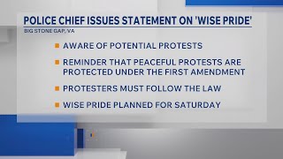 Big Stone Gap police release statement ahead of anticipated protests at Pride Day