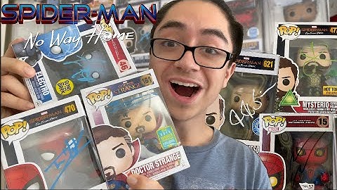 My Full Signed Spider-Man No Way Home Funko Pop Collection!