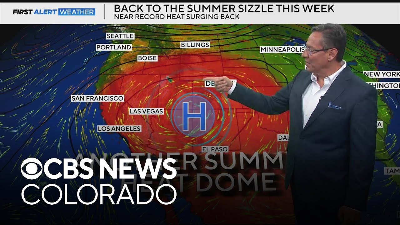Next Big Thing is a near record heatwave ramping up this week - YouTube