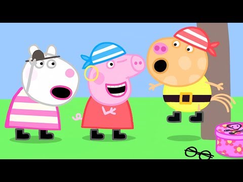 Peppa Pig Official Channel | Pirate Treasure Play Dress Up with Peppa Pig