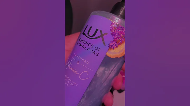 Glow up your shower routine🪻The Lavender & Vitamin C Lux body wash#bodycare #lux #skincare #selflove