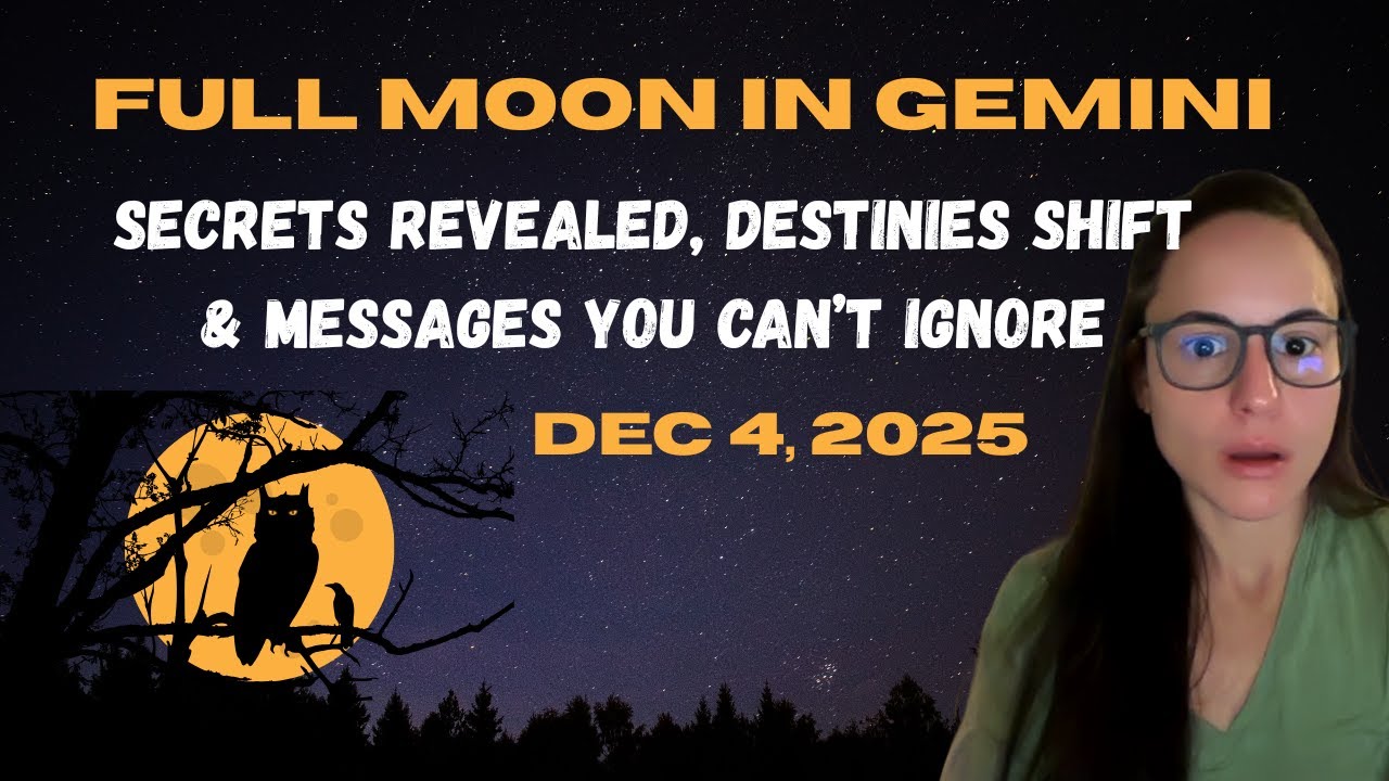 Full Moon in Gemini: Secrets Revealed, Destinies Shift