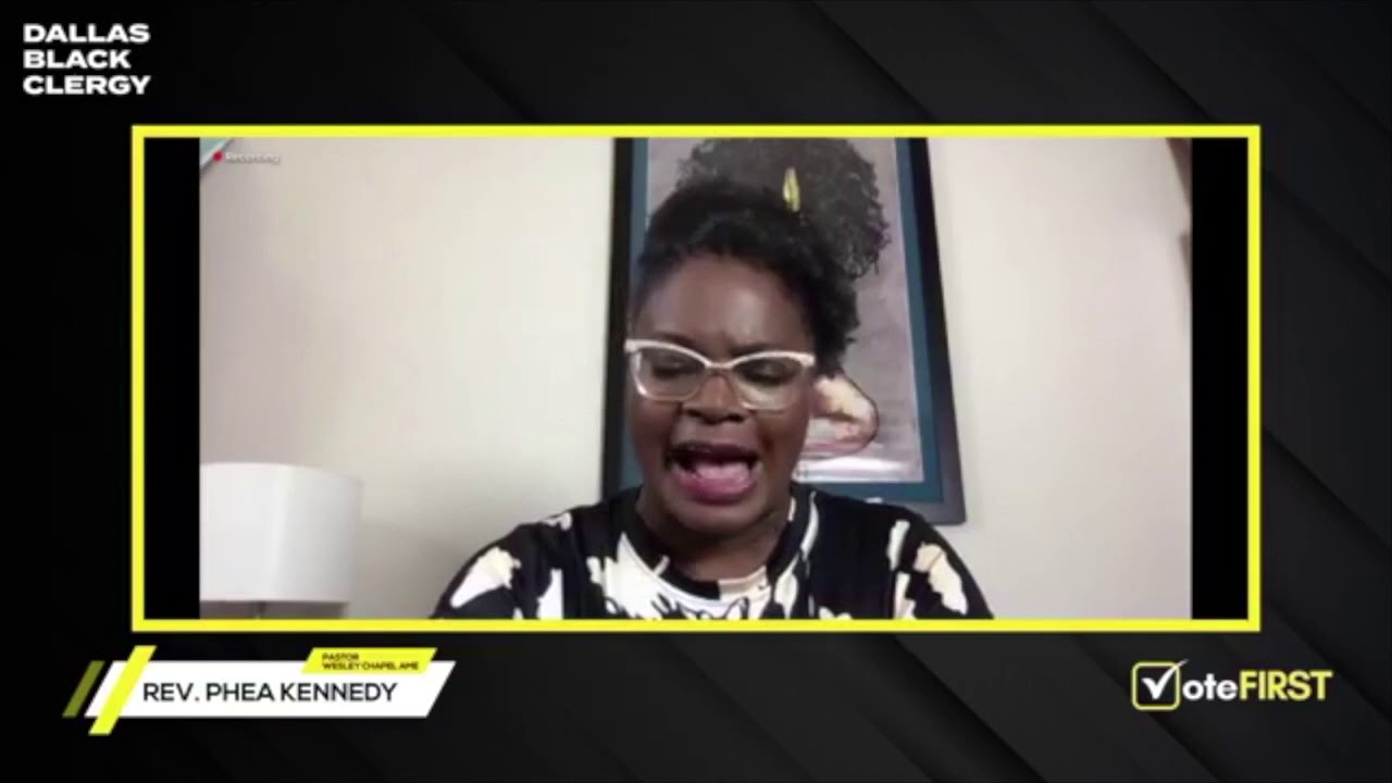 Rev. Phea Kennedy Pastoring in a Pandemic voteFREEDOM - votefirst.com