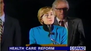 VIDEO: Bernie Sanders Was LITERALLY Behind Hillary on Health Care in 1990's