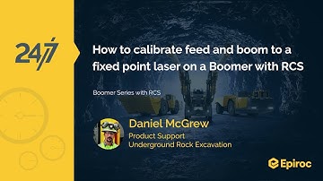 How to calibrate feed and boom to fixed point laser | Boomer with RCS
