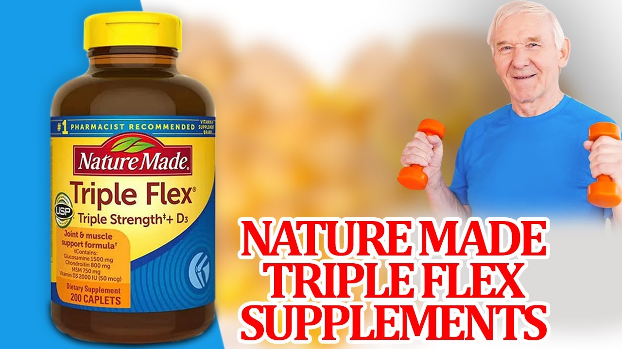 Nature Made Triple Flex Supplement || D3 Food Supplement - YouTube