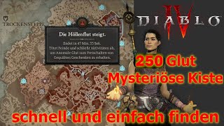 Diablo IV Höllenflut easy 250er Mysteriöse Kisten finden. Spielen auf WS3 und looten auf WS4