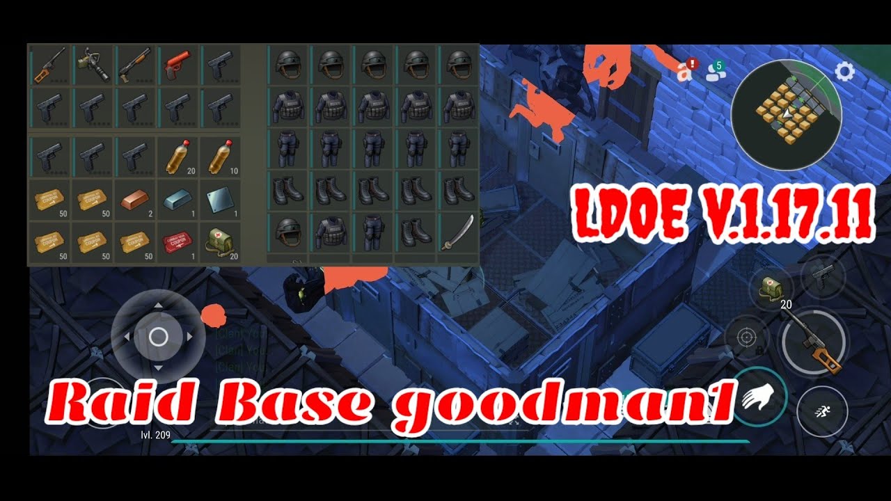 LDOE Raid goodman1 | Suicide Trick | Last Day on Earth v.1.17.11
