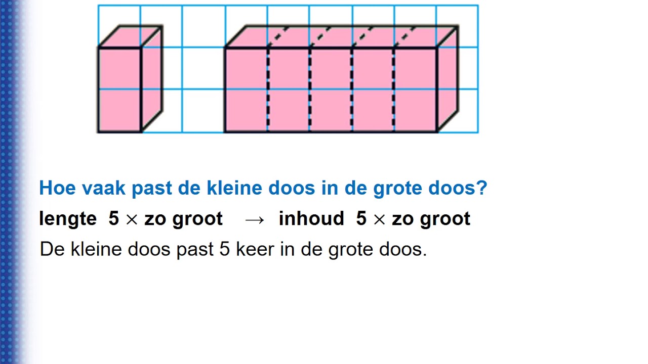 Getal & Ruimte 10e editie 3KGT 7.6 Inhoud vergroten - YouTube