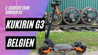 🛴 KuKirin G3 - Test fahrt in Belgien (52V, 18AH, 1200W)