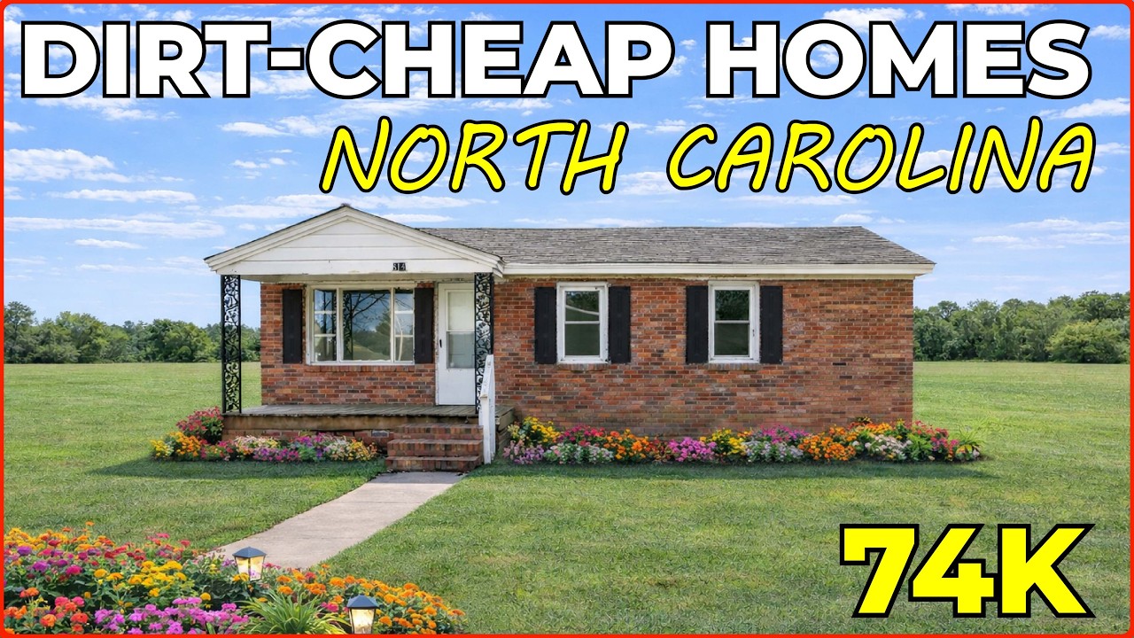 These Dirt Cheap Homes For Sale in North Carolina – Hidden Real Estate ...