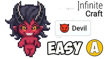 How to make DEVIL in Infinite Craft (Best method) | How to make DEVIL in Infinity Craft