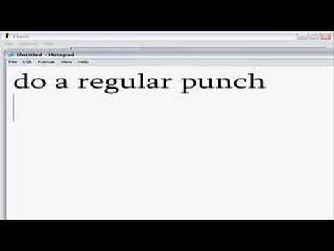 pivot- hard impact punch tutorial