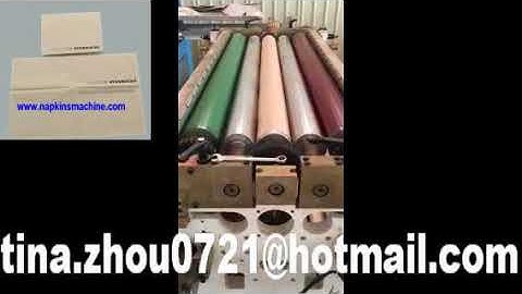 High Speed Napkin Folding machine to make Lunch Napkin