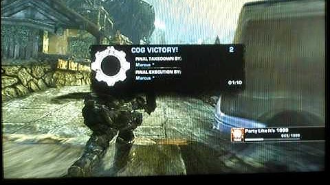 Gears Of War 2 -  Execution On River With Insane Bots