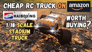Great First RC Car? HAIBOXING 18858 HBX RC Monster/Stadium Truck 1:18 Review. Worth the money?